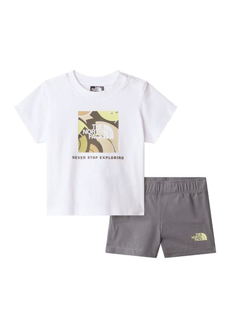 Set The North Face Box Play Regular Bianco Grigio Infant THE NORTH FACE | Set | NF0A8G1D-3N8